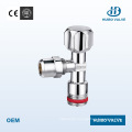 Ce Mark Chrome Plated Brass Angle Valve